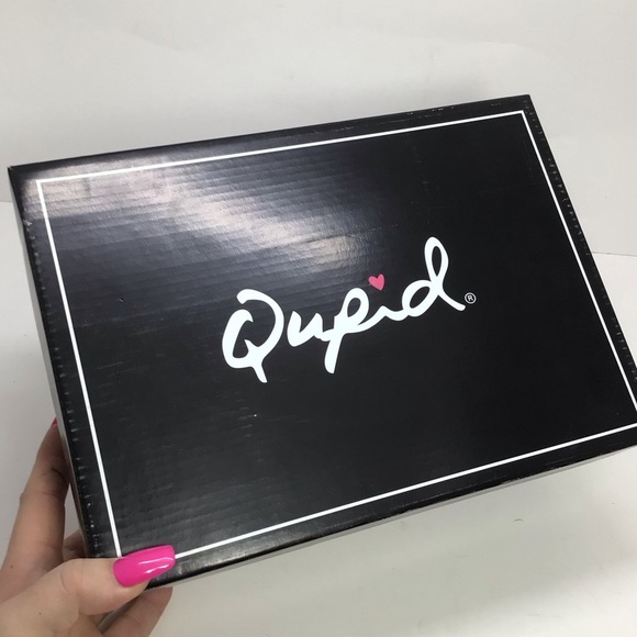 Qupid Faux Suede Animal Print Lace Up Ballet Flats - Picture 11 of 11